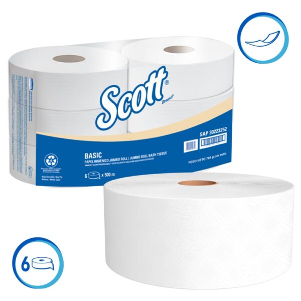 PAPEL HIGIENICO SCOTT BASIC